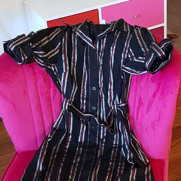 NWT Tristan Preppy Striped Dress - Picture 3 of 14